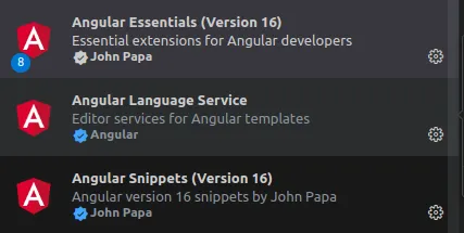 Extensiones angular