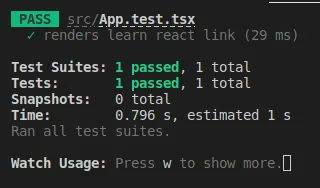 Primer test